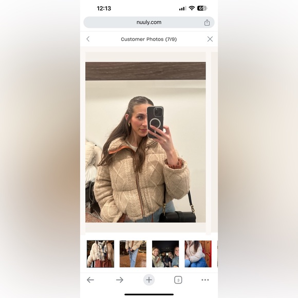 BLANK NYC BRAND NEW CROPPED PUFFER - Picture 4 of 6